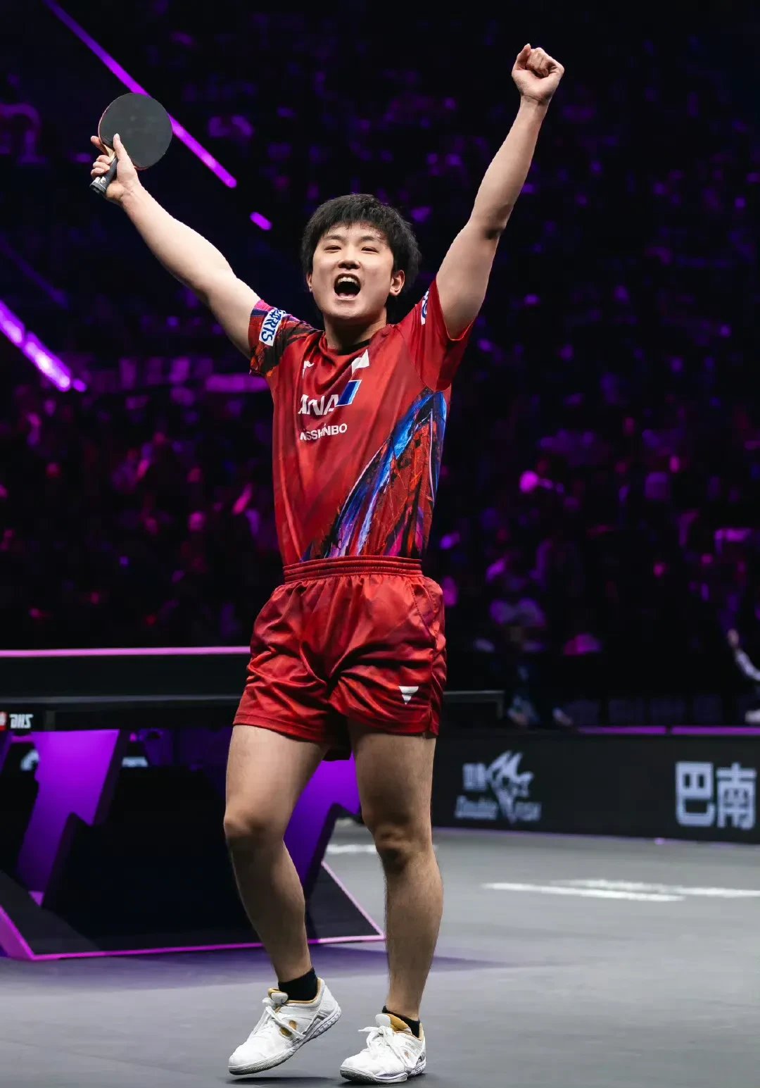 关于奥地利乒乓球队险胜法国乒乓球队，张本智和制霸全场的信息