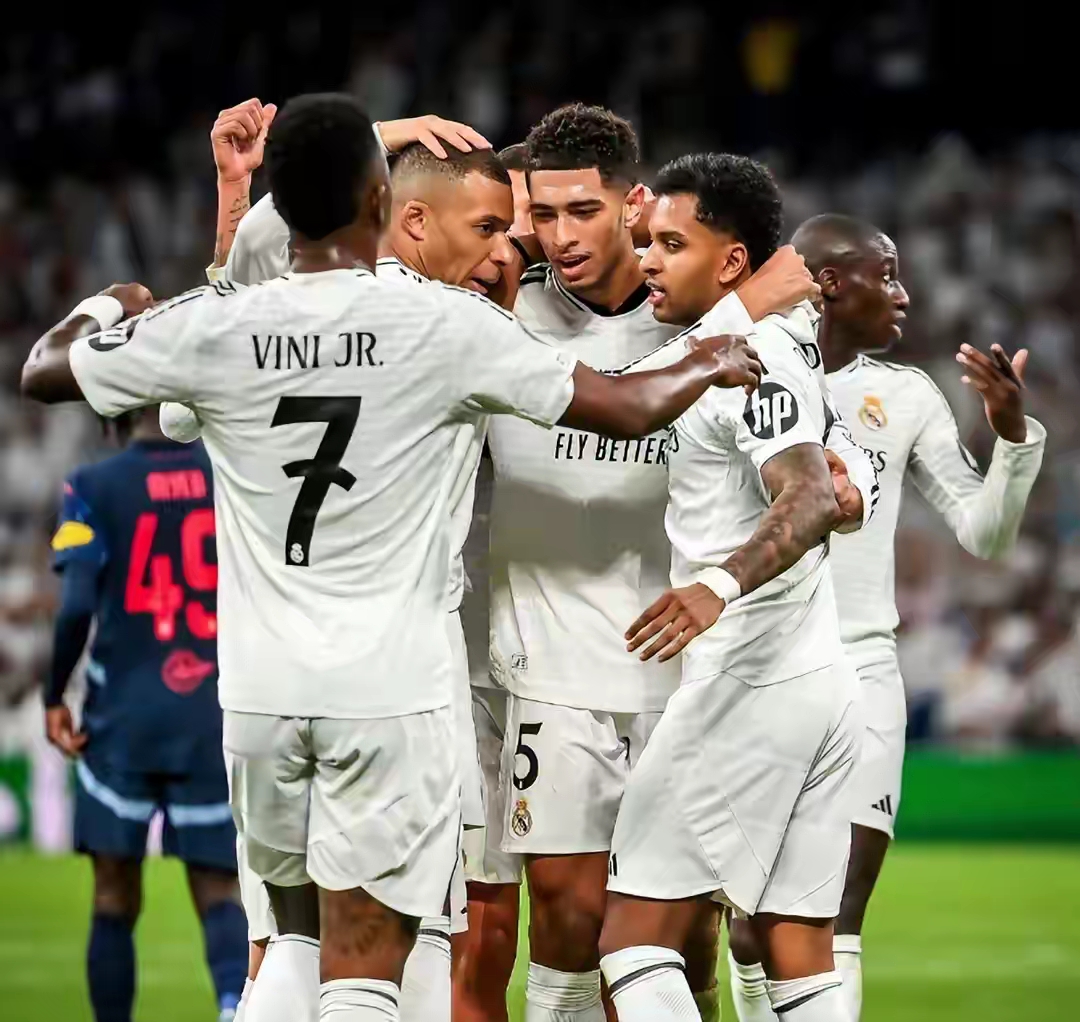 皇马再战五连胜，毫无悬念夺冠