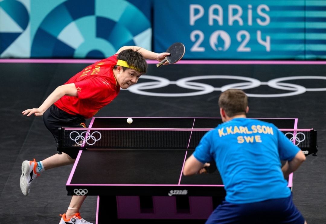 包含瑞典乒乓球队翻盘中国乒乓球队，波尔惊艳世界的词条