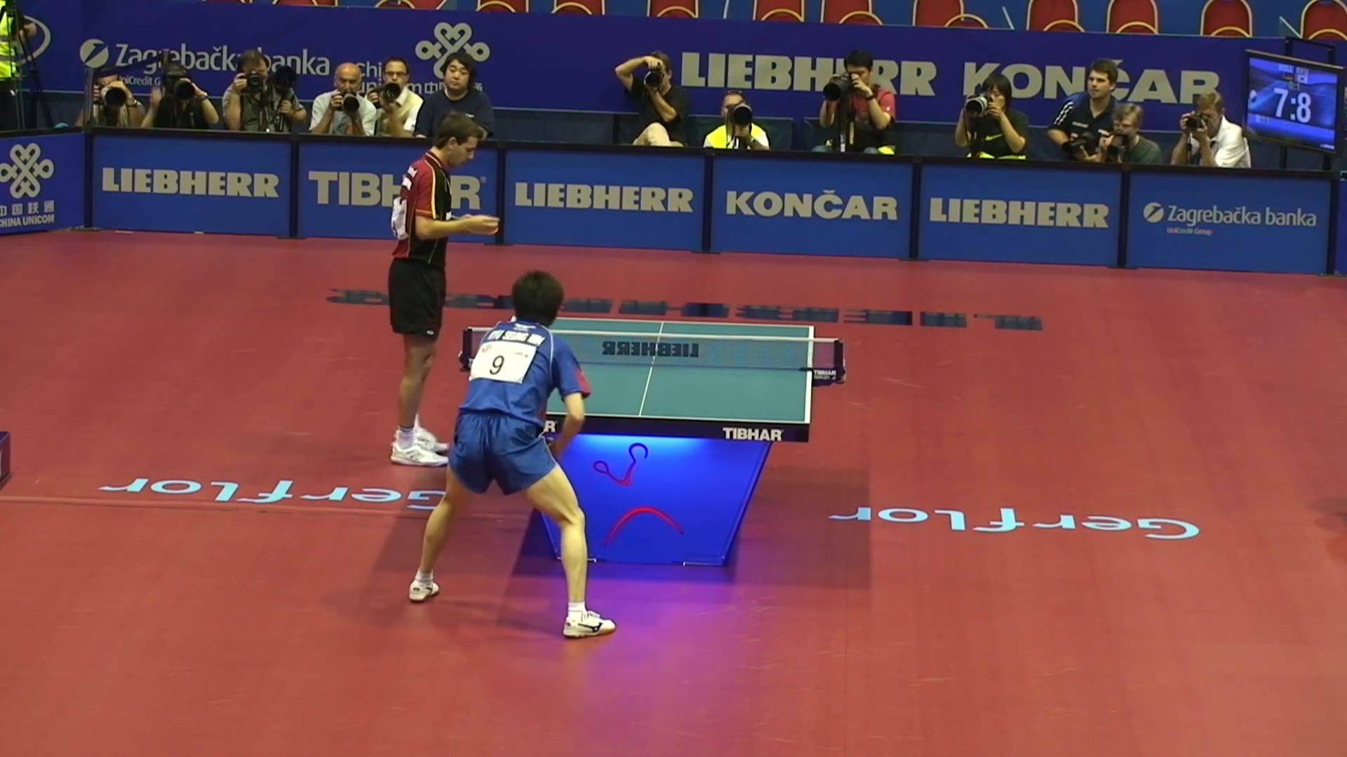 包含瑞典乒乓球队翻盘中国乒乓球队，波尔惊艳世界的词条